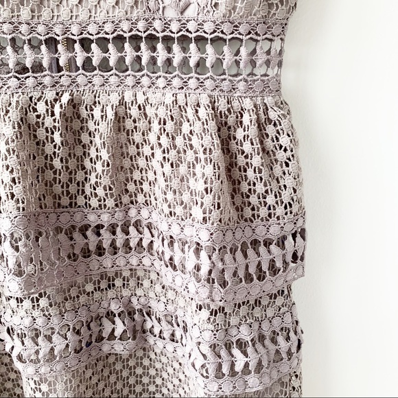 Tobi Sincerely Yours Lace Ruffled Dress - Picture 9 of 12